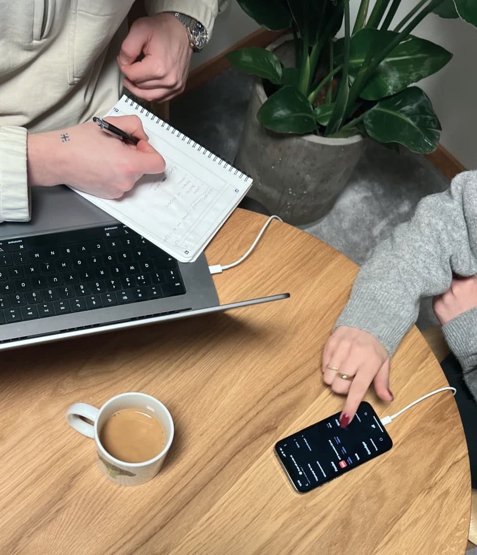 Användartest på kontoret